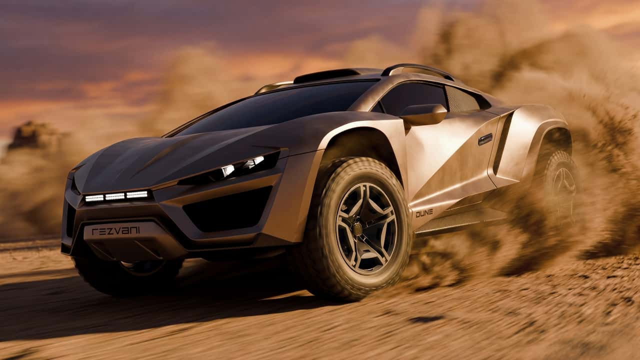 Rezvanis 800 PS starker Dune Offroad-Supercar verwischt die Grenzen zwischen Wüstenbiest und Hypercar